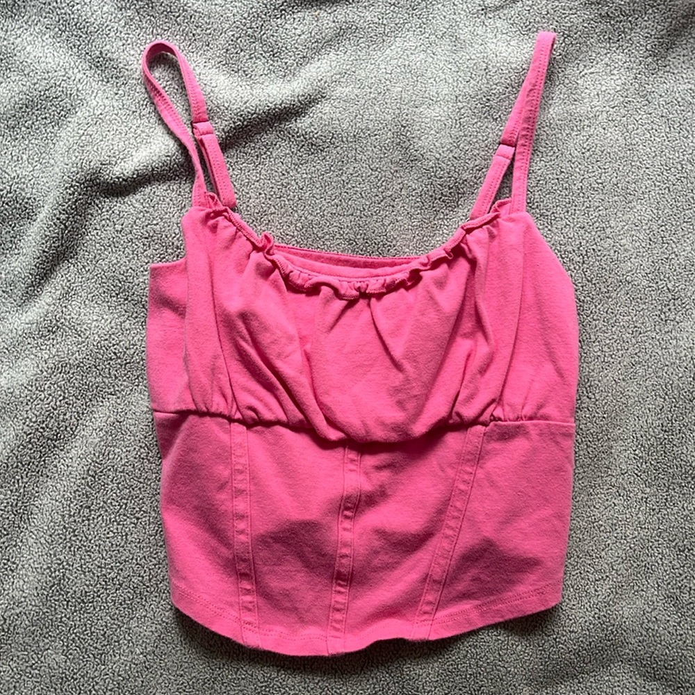 Holister ruffle top